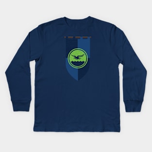 House of Seattle Banner Kids Long Sleeve T-Shirt